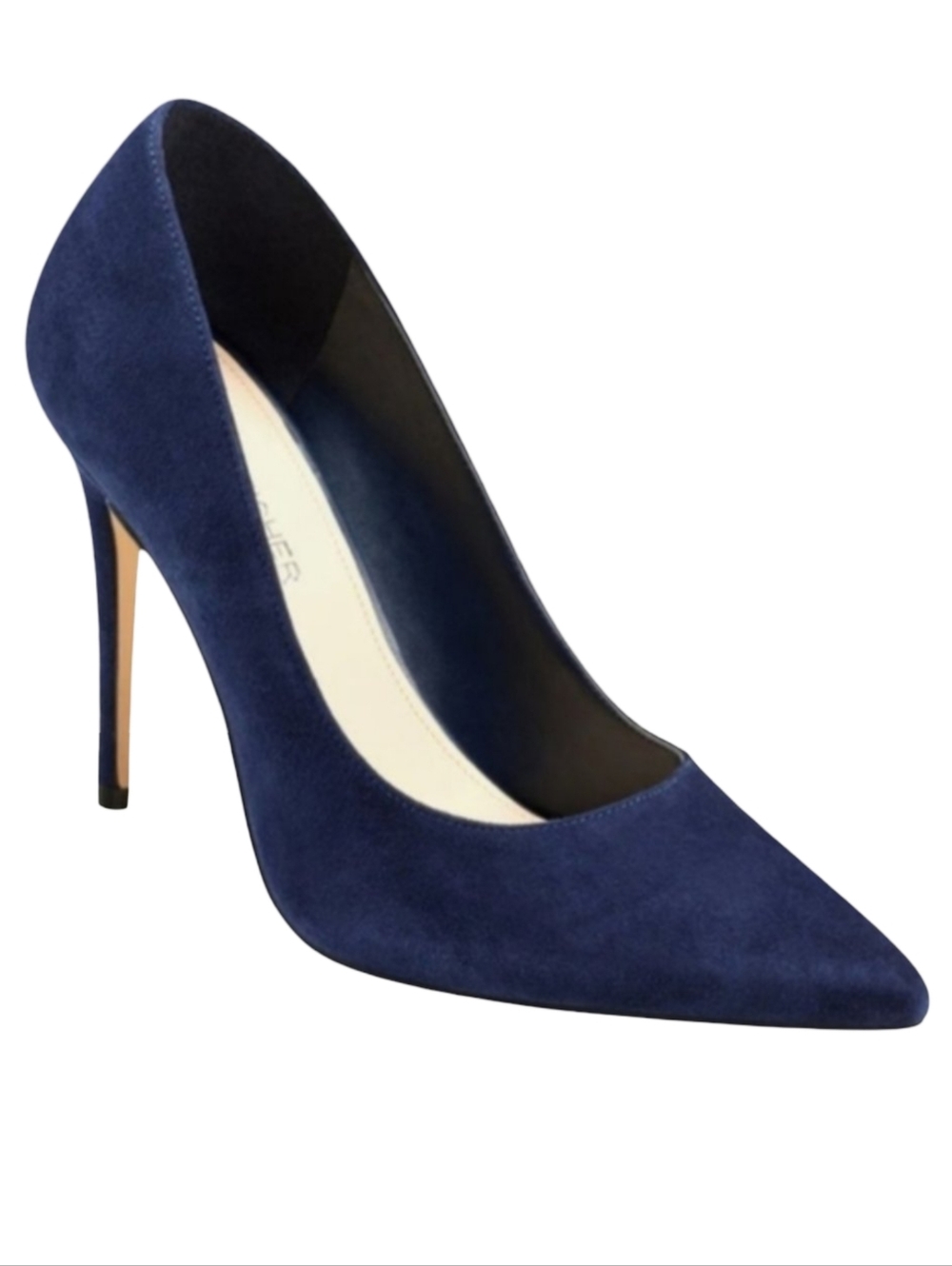 Marc Fisher Codie Navy Suede Pumps Size 7.5